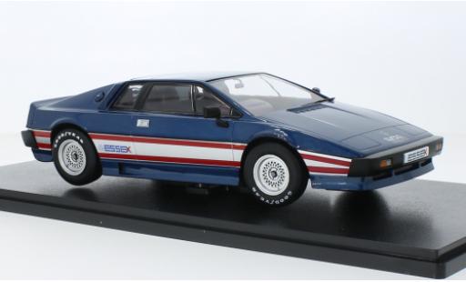 Miniature Lotus Esprit 1/18 KK Scale Turbo metallise bleu/d RHD 1981 Lotus Esprit 1/18 KK Scale Turbo metallise bleu/d RHD 1981 miniature