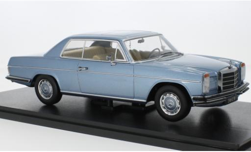 Miniature Mercedes CLA 1/18 KK Scale 280C/8 (W114) metallise bleu clair 1969 Mercedes CLA 1/18 KK Scale 280C/8 (W114) metallise bleu clair 1969 miniature