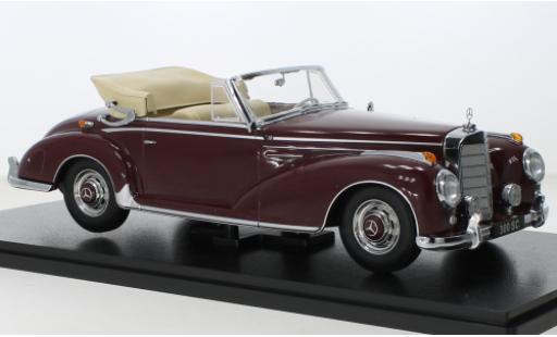 Miniature Mercedes 300 1/18 KK Scale SC (W188) Cabriolet rouge 1957 Mercedes 300 1/18 KK Scale SC (W188) Cabriolet rouge 1957 miniature