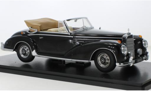 Miniature Mercedes 300 1/18 KK Scale SC (W188) Cabriolet noire 1957 Mercedes 300 1/18 KK Scale SC (W188) Cabriolet noire 1957 miniature
