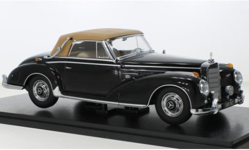 Miniature Mercedes 300 1/18 KK Scale SC (W188) Cabriolet noire/beige 1957 Mercedes 300 1/18 KK Scale SC (W188) Cabriolet noire/beige 1957 miniature