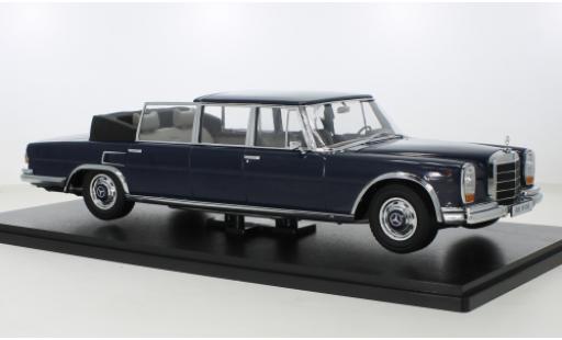 Miniature Mercedes 600 1/18 KK Scale (W100) Landaulet bleue 1964 Mercedes 600 1/18 KK Scale (W100) Landaulet bleue 1964 miniature