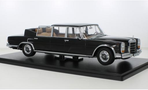 Miniature Mercedes 600 1/18 KK Scale (W100) Landaulet noire 1964 Mercedes 600 1/18 KK Scale (W100) Landaulet noire 1964 miniature
