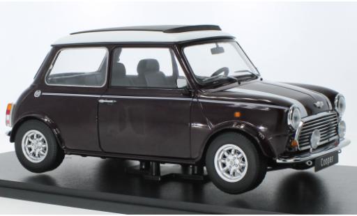 Miniature Mini Cooper 1/12 KK Scale metallise violette/blanche Mini Cooper 1/12 KK Scale metallise violette/blanche miniature