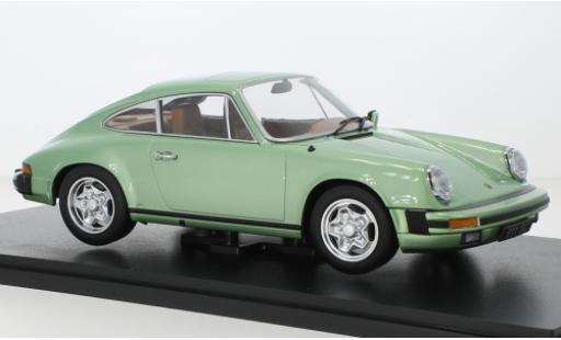 Miniature Porsche 930 1/18 KK Scale 911 SC metallise verte 1978 Porsche 930 1/18 KK Scale 911 SC metallise verte 1978 miniature