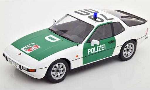 Miniature Porsche 924 1/18 KK Scale Autobahnpolizei Düsseldorf 1985 Porsche 924 1/18 KK Scale Autobahnpolizei Düsseldorf 1985 miniature