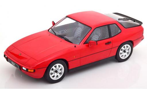 Miniature Porsche 924 1/18 KK Scale rouge 1985 Porsche 924 1/18 KK Scale rouge 1985 miniature