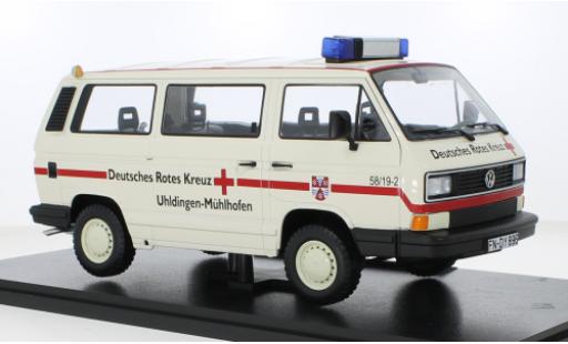 Miniature Volkswagen T3 1/18 KK Scale Bus Syncro DRK - Deutsches Rotes Kreuz 1987 Volkswagen T3 1/18 KK Scale Bus Syncro DRK - Deutsches Rotes Kreuz 1987 miniature