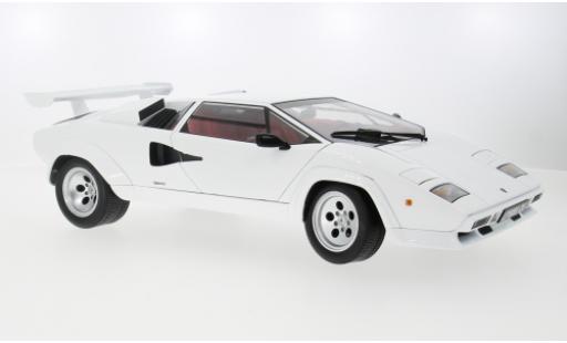 Miniature Lamborghini Countach 1/12 KK Scale LP 5000S QV blanche 1985 1:12 Lamborghini Countach 1/12 KK Scale LP 5000S QV blanche 1985 1:12 miniature