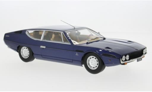 Miniature Lamborghini Espada 1/18 KK Scale S2 bleue 1970 1:18 Lamborghini Espada 1/18 KK Scale S2 bleue 1970 1:18 miniature