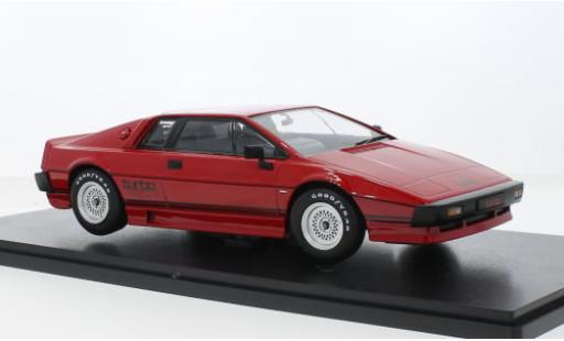 Miniature Lotus Esprit 1/18 KK Scale Turbo rouge RHD 1981 1:18 Lotus Esprit 1/18 KK Scale Turbo rouge RHD 1981 1:18 miniature