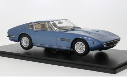 Miniature Maserati Ghibli 1/18 KK Scale Coupe bleue 1969 1:18 Maserati Ghibli 1/18 KK Scale Coupe bleue 1969 1:18 miniature