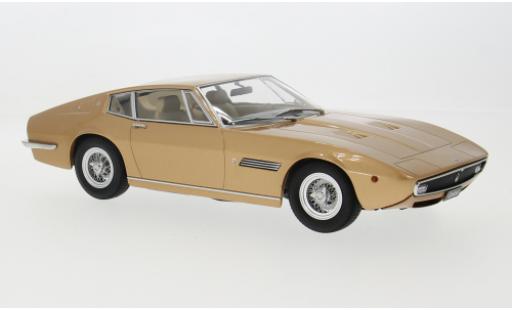 Miniature Maserati Ghibli 1/18 KK Scale Coupe gold 1969 1:18 Maserati Ghibli 1/18 KK Scale Coupe gold 1969 1:18 miniature