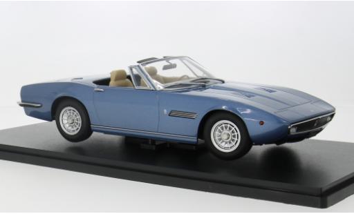 Miniature Maserati Ghibli 1/18 KK Scale Spyder bleue 1970 1:18 Maserati Ghibli 1/18 KK Scale Spyder bleue 1970 1:18 miniature