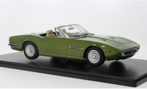 Miniature Maserati Ghibli 1/18 KK Scale Spyder verte 1970 1:18 Maserati Ghibli 1/18 KK Scale Spyder verte 1970 1:18 miniature