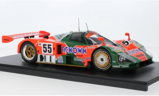 Mazda 787B 1/18 KK Scale RHD No.55 speed Co. Ltd. Renown 24h Le Mans 1991 1:18 miniature