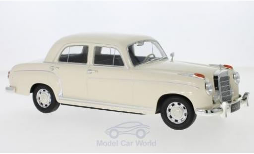 Miniature Mercedes 220 1/18 KK Scale S Limousine (W180 II) beige 1956 Mercedes 220 1/18 KK Scale S Limousine (W180 II) beige 1956 miniature