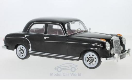 Miniature Mercedes 220 1/18 KK Scale S Limousine (W180 II) noire 1956 Mercedes 220 1/18 KK Scale S Limousine (W180 II) noire 1956 miniature