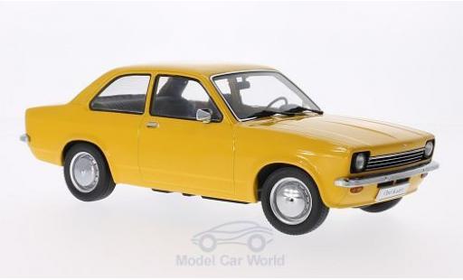 Miniature Opel Kadett E 1/18 KK Scale C Limousine jaune Türen und Hauben sind nicht zu öffnen Opel Kadett E 1/18 KK Scale C Limousine jaune Türen und Hauben sind nicht zu öffnen miniature