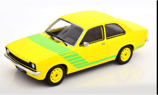Miniature Opel Kadett 1/18 KK Scale C Swinger jaune/verte 1973 Opel Kadett 1/18 KK Scale C Swinger jaune/verte 1973 miniature