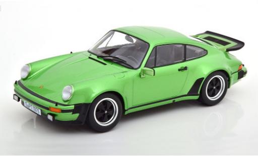 Miniature Porsche 930 Turbo 1/18 KK Scale 911 Turbo 3.0 () metallise verte 1976 Porsche 930 Turbo 1/18 KK Scale 911 Turbo 3.0 () metallise verte 1976 miniature
