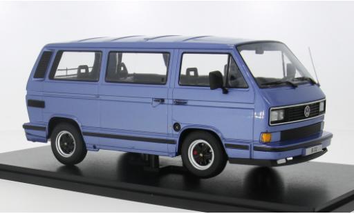 Miniature Volkswagen T3 1/18 KK Scale Porsche B32 auf Basis Bus bleue 1984 1:18 Volkswagen T3 1/18 KK Scale Porsche B32 auf Basis Bus bleue 1984 1:18 miniature