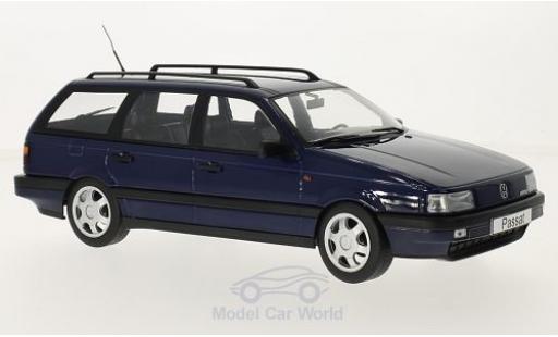 Miniature Volkswagen Passat 1/18 KK Scale (B3) Variant bleue 1988 Volkswagen Passat 1/18 KK Scale (B3) Variant bleue 1988 miniature