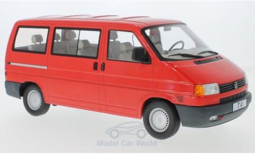 Miniature Volkswagen T4 1/18 KK Scale Caravelle rouge 1992 Volkswagen T4 1/18 KK Scale Caravelle rouge 1992 miniature