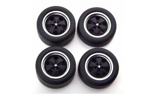 Miniature Porsche 930 Turbo 1/18 KK Scale Zubehör Reifen- und Felgenset: 911  noire/grise 1976 1:18 Porsche 930 Turbo 1/18 KK Scale Zubehör Reifen- und Felgenset: 911  noire/grise 1976 1:18 miniature