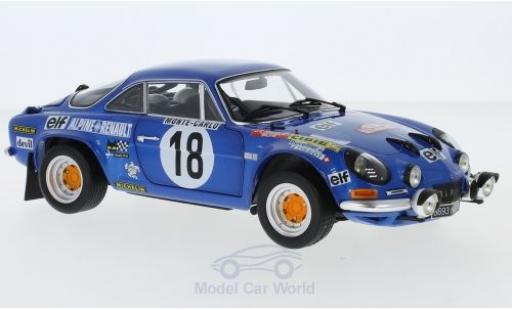Miniature Alpine A110 1/18 Kyosho No.18 Rallye Monte Carlo 1973 J-C.Andruet/Biche Alpine A110 1/18 Kyosho No.18 Rallye Monte Carlo 1973 J-C.Andruet/Biche miniature