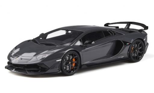 Miniature Lamborghini Aventador 1/18 GT Spirit SVJ grise Lamborghini Aventador 1/18 GT Spirit SVJ grise miniature