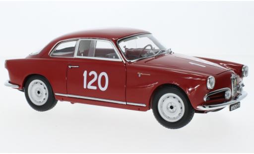 Miniature Alfa Romeo Giulietta 1/18 Kyosho Sprint Veloce No.120 Mille Miglia 1956 Alfa Romeo Giulietta 1/18 Kyosho Sprint Veloce No.120 Mille Miglia 1956 miniature
