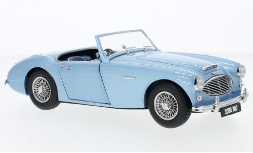 Miniature Austin Healey 3000 1/18 Kyosho MK. I (BN7) bleue Austin Healey 3000 1/18 Kyosho MK. I (BN7) bleue miniature