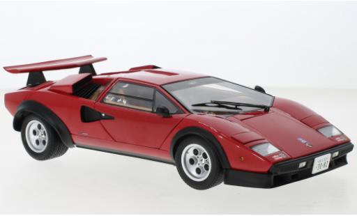 Lamborghini Countach 1/18 Kyosho Walter Wolf rouge miniature