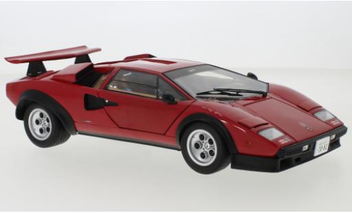 Lamborghini Countach 1/18 Kyosho Walter Wolf rouge 1982 miniature