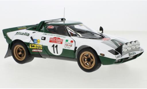 Lancia Stratos 1/18 Kyosho HF No.11 Alitalia Rallye WM Rallye San Remo 1975 miniature
