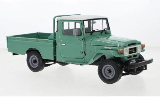 Miniature Toyota Land Cruiser 1/18 Kyosho 40 Pick Up verte Toyota Land Cruiser 1/18 Kyosho 40 Pick Up verte miniature