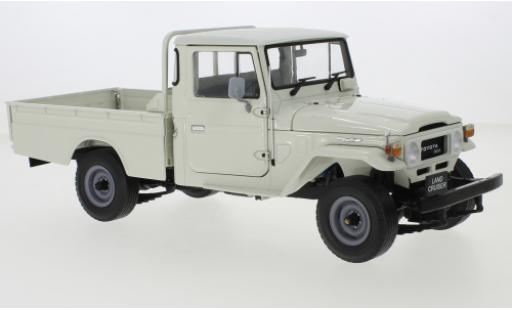 Miniature Toyota Land Cruiser 1/18 Kyosho 40 Pick Up blanche RHD Toyota Land Cruiser 1/18 Kyosho 40 Pick Up blanche RHD miniature