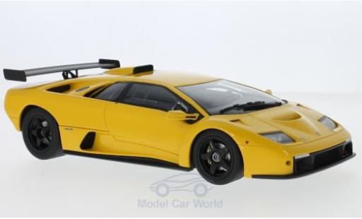 Miniature Lamborghini Diablo GTR 1/18 Kyosho GTR jaune 1999 Lamborghini Diablo GTR 1/18 Kyosho GTR jaune 1999 miniature