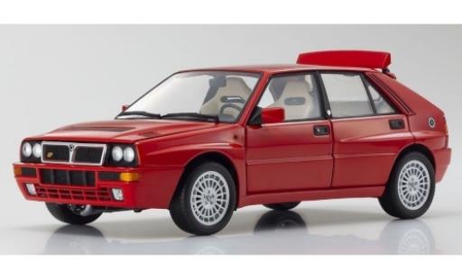 Miniature Lancia Delta 1/18 Kyosho HF Integrale Evoluzione II rouge 1993 Lancia Delta 1/18 Kyosho HF Integrale Evoluzione II rouge 1993 miniature