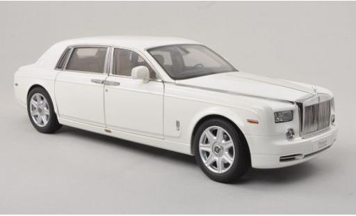 Miniature Rolls Royce Phantom 1/18 Kyosho EWB blanche 1:18 Rolls Royce Phantom 1/18 Kyosho EWB blanche 1:18 miniature