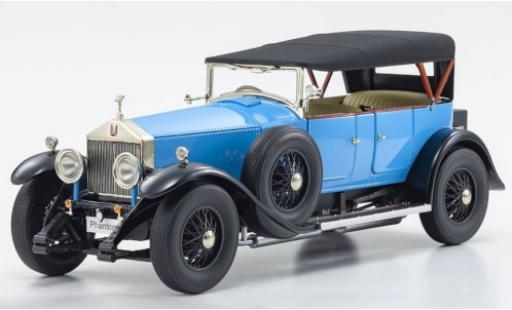 Miniature Rolls Royce Phantom 1/18 Kyosho I bleue RHD Verdeck détachable Persenning couché avec Rolls Royce Phantom 1/18 Kyosho I bleue RHD Verdeck détachable Persenning couché avec miniature