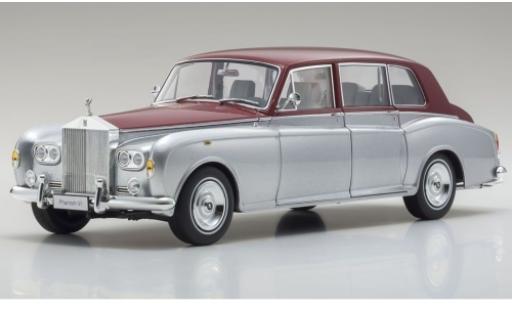 Miniature Rolls Royce Phantom 1/18 Kyosho VI grise/rouge RHD Rolls Royce Phantom 1/18 Kyosho VI grise/rouge RHD miniature
