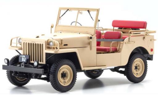 Miniature Toyota Land Cruiser 1/18 Kyosho BJ beige RHD Toyota Land Cruiser 1/18 Kyosho BJ beige RHD miniature