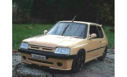 Peugeot 205 GTI 1/18 Solido Auto Tuning 93 abricot miniature