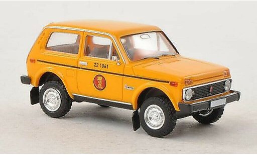 Lada Niva Poste 1/87 Brekina Danische Post (DK) miniature