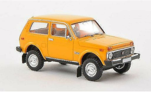 Lada Niva Base 1/87 Brekina jaune miniature