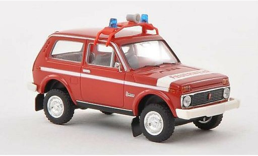 Lada Niva Pompiers 1/87 Brekina (DDR) miniature