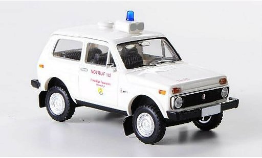 Lada Niva Pompiers 1/87 Brekina Freiwillige Hornum/Sylt miniature