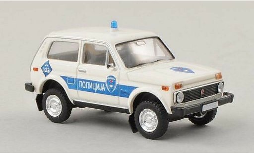 Lada Niva Police 1/87 Brekina Bosnien (BIH) miniature